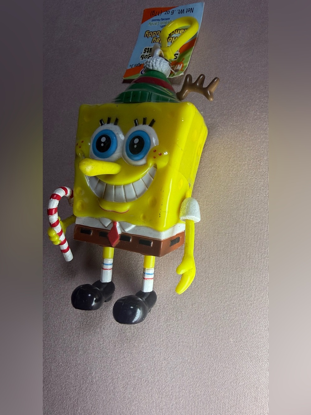 Spongebob Squarepants Vintage 2003 Christmas Candy Ornament Viacom NWT - Picture 2 of 10